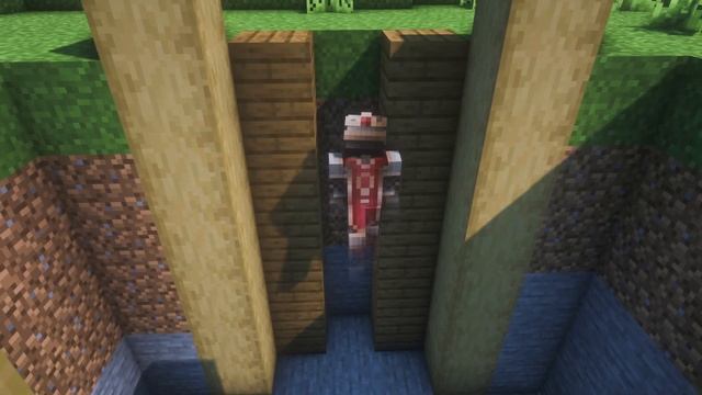 Minecraft: How to Build a Day 1 Starter House | Easy Underground House Minecraft смотреть онлайн