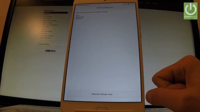 Reset Network Settings in HUAWEI MediaPad M3 - Restore Network смотреть онлайн