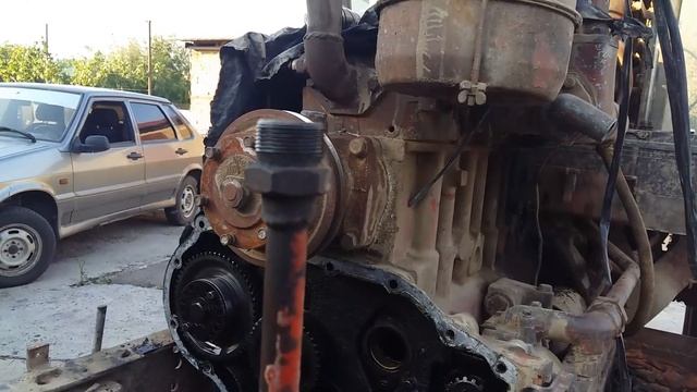 Замена распредвала на ЮМЗ 6 смотреть онлайн