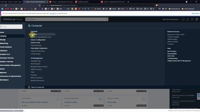 Create Linux Instance on Oracle Cloud and Connect to Your Windows смотреть онлайн