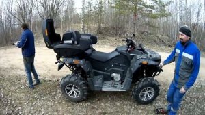Обзор Квадроцикла Stels 800 - Встреча Соседей - Жизнь в Деревне