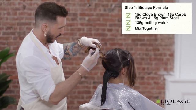 Biolage HairColor | How To Do a Natural Color Correction Service смотреть онлайн