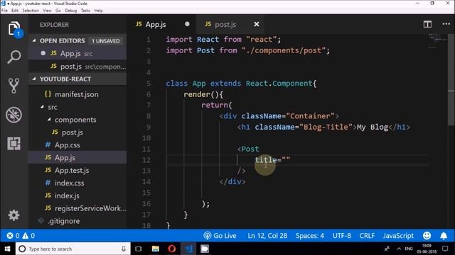 Props in React смотреть онлайн