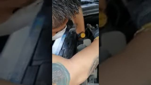 changing battery and alternator checking ( kia mohave ) смотреть онлайн