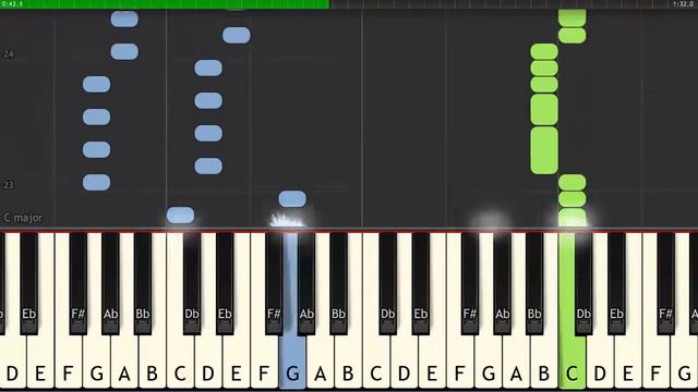 Synthesia - Stereo Madness - Easy Piano