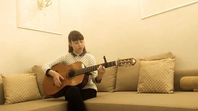 Давно не было видео). Песня на гитаре"Там за туманами". смотреть онлайн