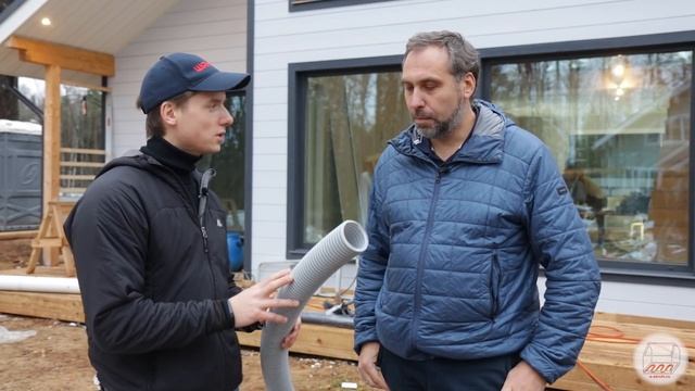 Нарядный каркасник 9*12 и вентиляция в нём - Blauberg Blaufast смотреть онлайн