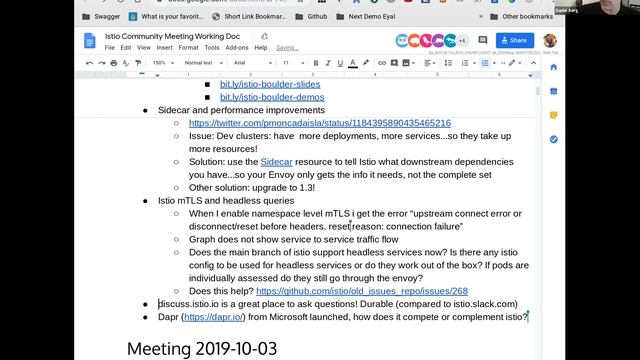 Istio Community Meeting 20191017 смотреть онлайн