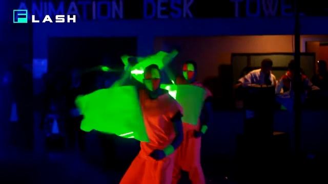 Team FLASH - Neon Work 2015 (2.0) / Флеш - Неон Работа 2015 (2.0) / (Theater of Fire / Театр Огня) смотреть онлайн