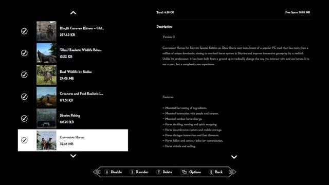 Skyrim Special Edition RPG/Survival Mod list 149 mods смотреть онлайн