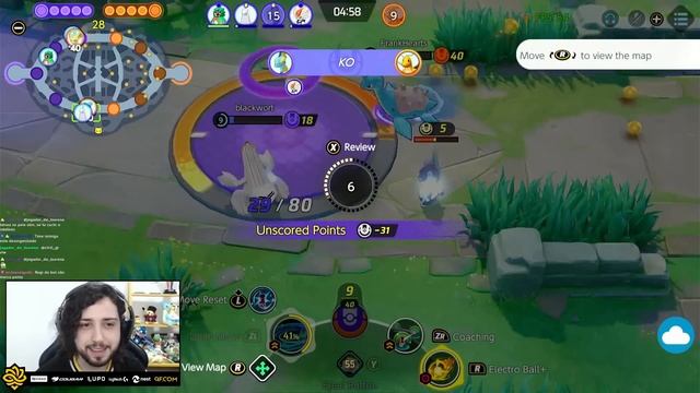Meu Time Tinha 5 ATACANTES... E VENCEMOS? Pokemon Unite Mew Gameplay смотреть онлайн