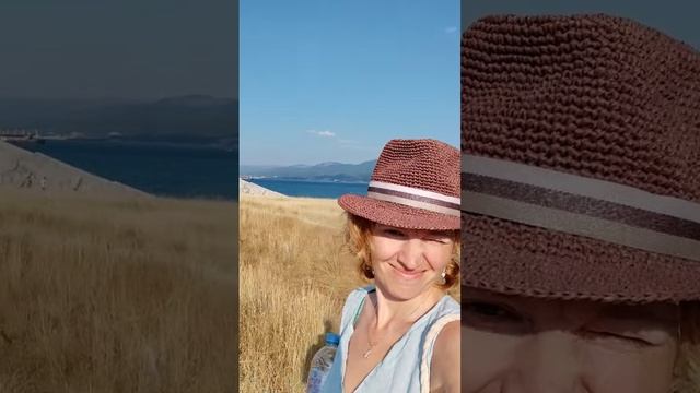 шляпа из рафии #новороссийск #жизньнаморе смотреть онлайн