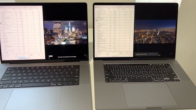 8K video test on Apple #MacBook Pro #M1Pro (2021) vs Intel i7 (2019) смотреть онлайн