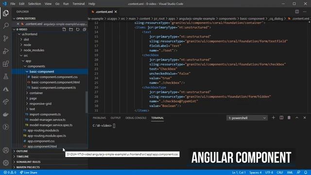 How to create an AEM SPA component using Angular смотреть онлайн