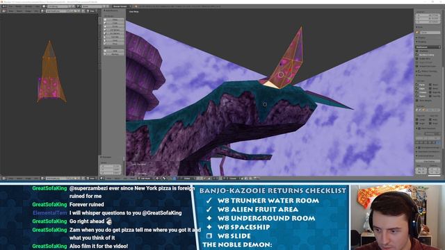 Banjo-Kazooie Returns (10/21/22) - Custom Level Modeling смотреть онлайн