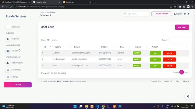 Part 22 - How to set sidebar tab / menu / item to active in php смотреть онлайн