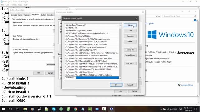 Install Java JDK + Android SDK + Node JS + Cordova + Ionic смотреть онлайн