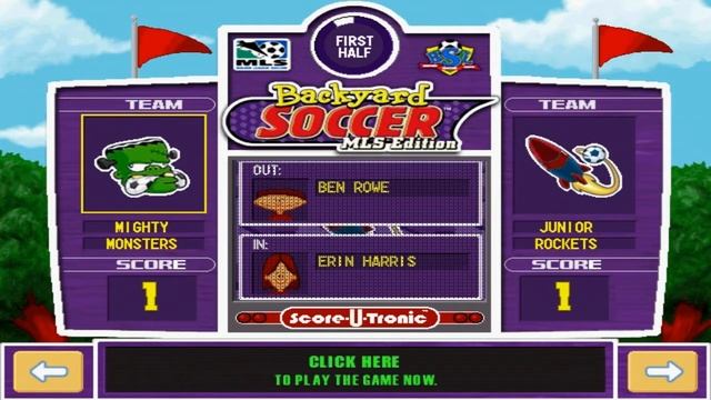 Backyard Soccer MLS edition | S1 | GAME 13 | B DIVISION | MONSTERS @ ROCKETS смотреть онлайн