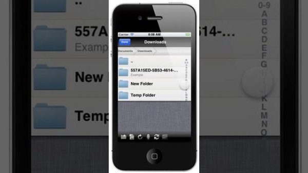 WebDAV Nav iOS Basics