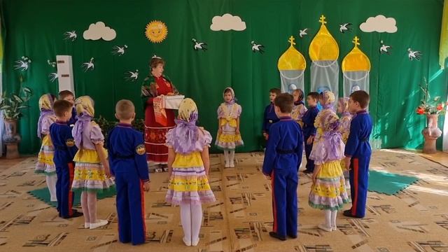 Закличка "Жаворонки" на весеннпм празднике "Сороки" смотреть онлайн