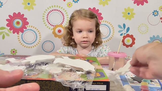 Набор для творчества МАГНИТЫ ИЗ ГИПСА Set for creativity Magnets made of gypsum смотреть онлайн