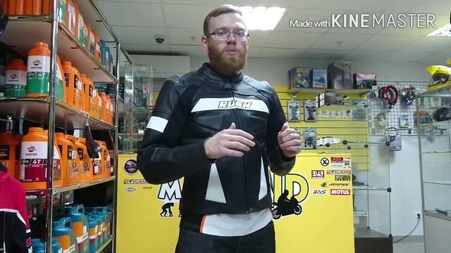 Выбор кожаной мотокуртки, на примере RUSH Cyborg в MotoDID смотреть онлайн