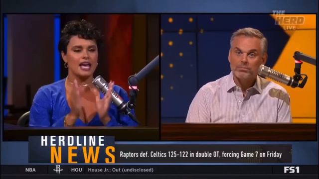 THE HERD | Colin Cowherd Reacts to Boston vs Raptors Overtime Thriller смотреть онлайн