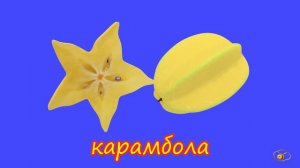 Учим фрукты и ягоды. Развивающий мультфильм - презентация для малышей от 1 года