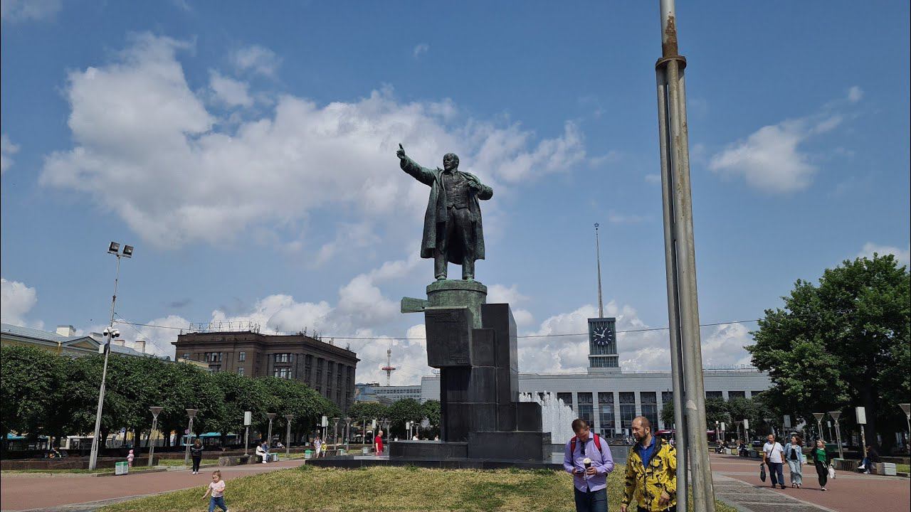 Санкт-Петербург. Просто гуляем от площади Ленина. смотреть онлайн