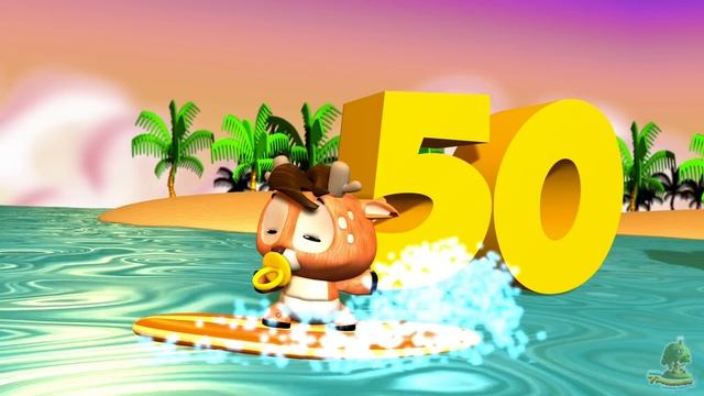 One to Hundred Numbers Song | Big Numbers Song | Educational Song for Kids by Little Treehouse смотреть онлайн