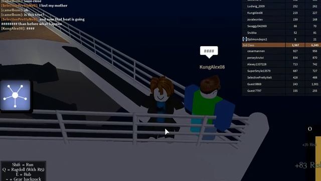 Играем в ROBLOX TITANIC #1 смотреть онлайн