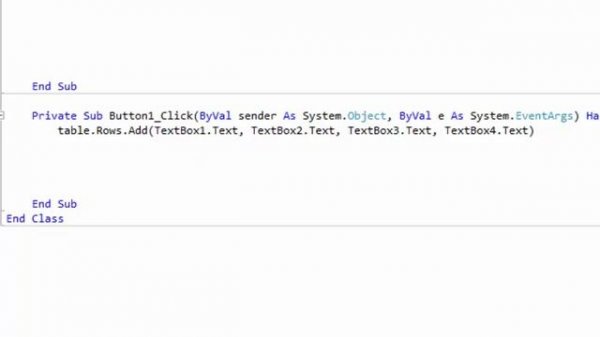 Visual Basic.NET: insert, update and  delete  data in datagridview without using database
