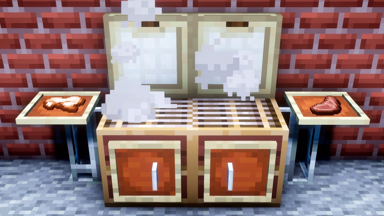 КАК СДЕЛАТЬ ГРИЛЬ В МАЙНКРАФТ! смотреть онлайн