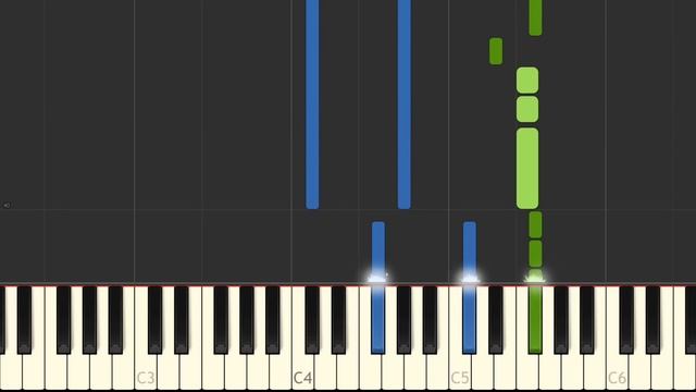 Faded - Alan Walker [Easy Piano Tutorial] (Synthesia/Sheet Music) смотреть онлайн
