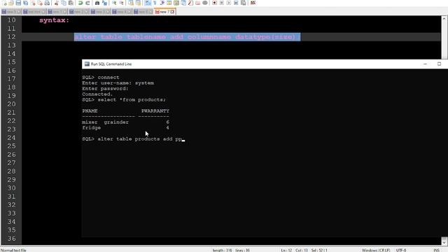 how to add new column to the table in sql смотреть онлайн