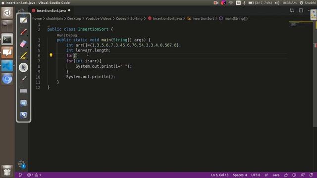 Insertion Sort |In Depth Analysis with Full Implementation in JAVA | Sorting | Algorithms смотреть онлайн