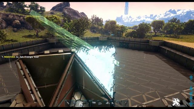 How To Build A Tek Geometric Base Ark Survival Evolved Lost Island смотреть онлайн