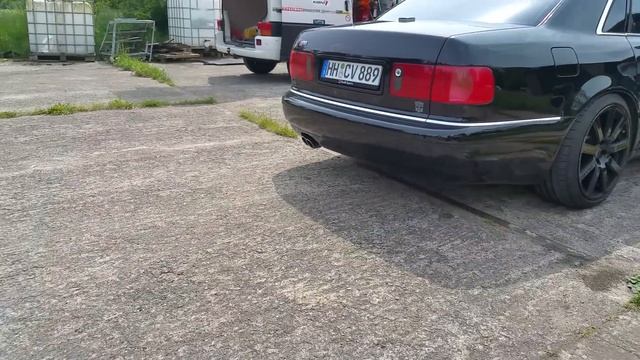 Audi S8 D2 Custom Made Exhaust by Leons S8 !!! Part 2 смотреть онлайн