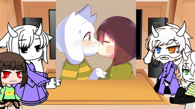 •°Реакция на шипы Asriel x Chara and Asgor x Toriel °• смотреть онлайн