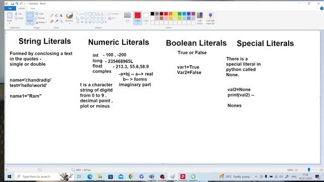 Python with Data Science_Hindi _ Literals смотреть онлайн
