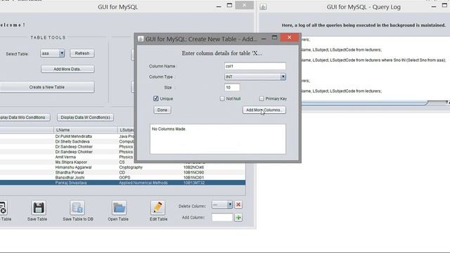 Software Demo GUI for MySQL Enhanced смотреть онлайн