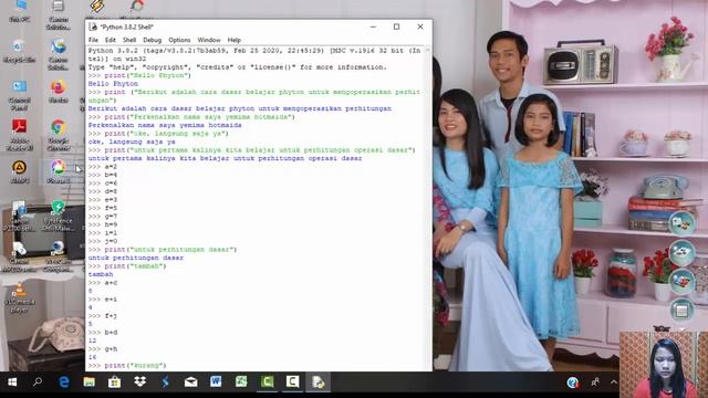 Cara penggunaan Dasar Python 3 8 Untuk Perhitungan Pemula смотреть онлайн