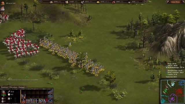 Cossacks 3 - 3vs3 Multiplayer (Portugal) смотреть онлайн
