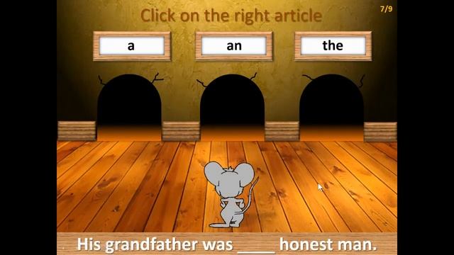 Article Game A ,an ,the