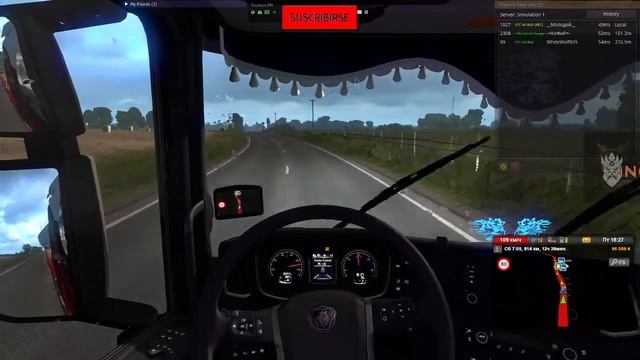 ETS 2 ==Катем на VTC WORLD== (VTC PANEL) == /Logitech g29/Vtc panel/King of Roads смотреть онлайн