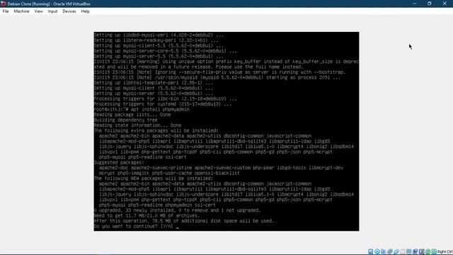 Mengkonfigurasi Database Server MySQL pada Debian 8 di VirtualBox смотреть онлайн