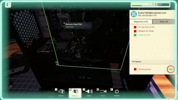 pc building simulator  upgrade to 16gb ram