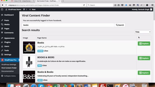 Viral Content Finder - ViralPress Pro WordPress Plugin Demo Video смотреть онлайн