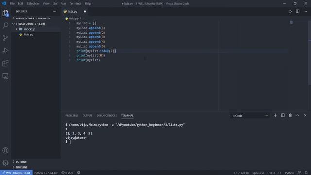 Python Beginner Tutorial EP. 3 - Lists смотреть онлайн