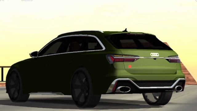 Audi RS6 C8 (Car parking multiplayer) смотреть онлайн